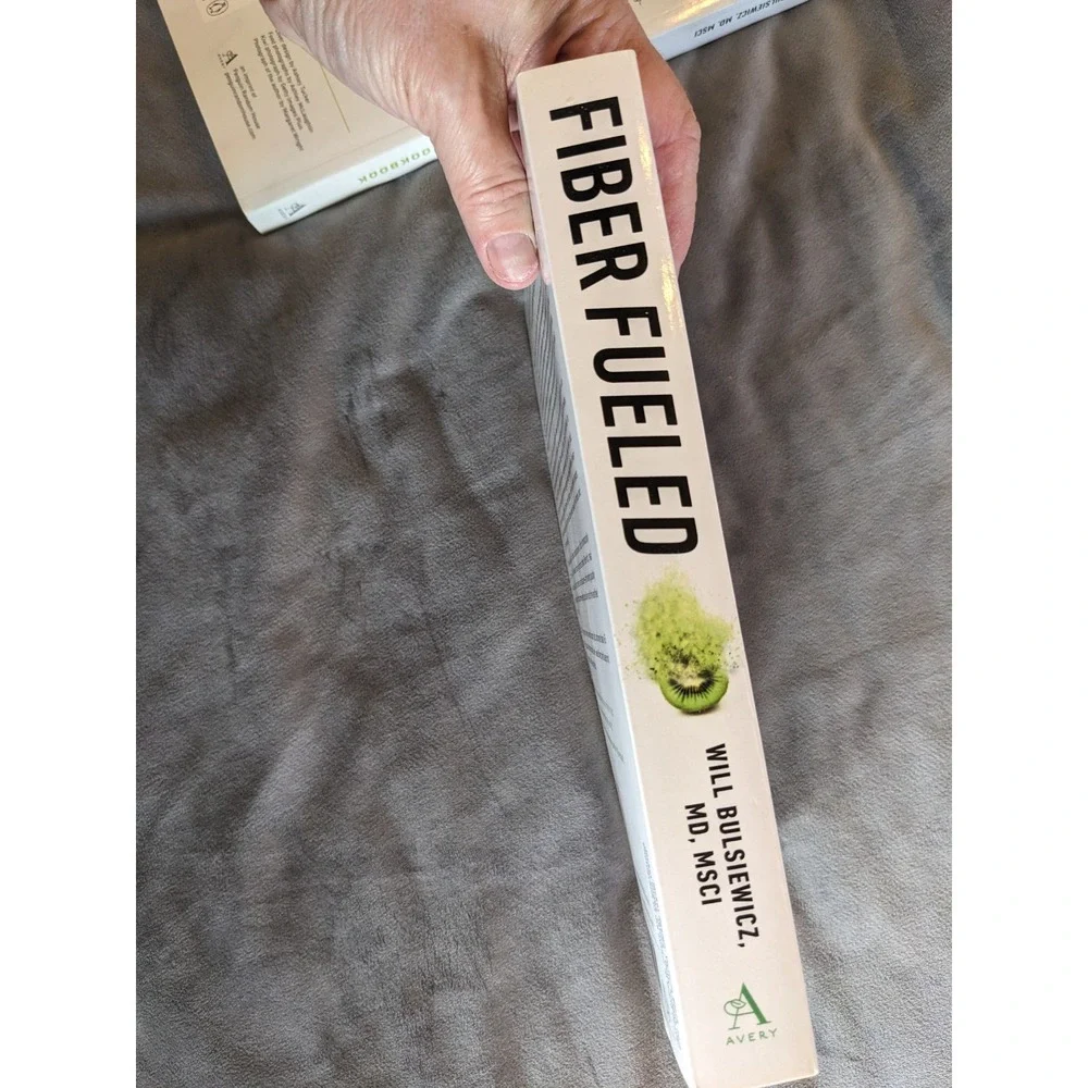 Fiber Fueled & Fiber Fueled Cookbook Will Bulsiewicz MD Gut Health 2 Book Set